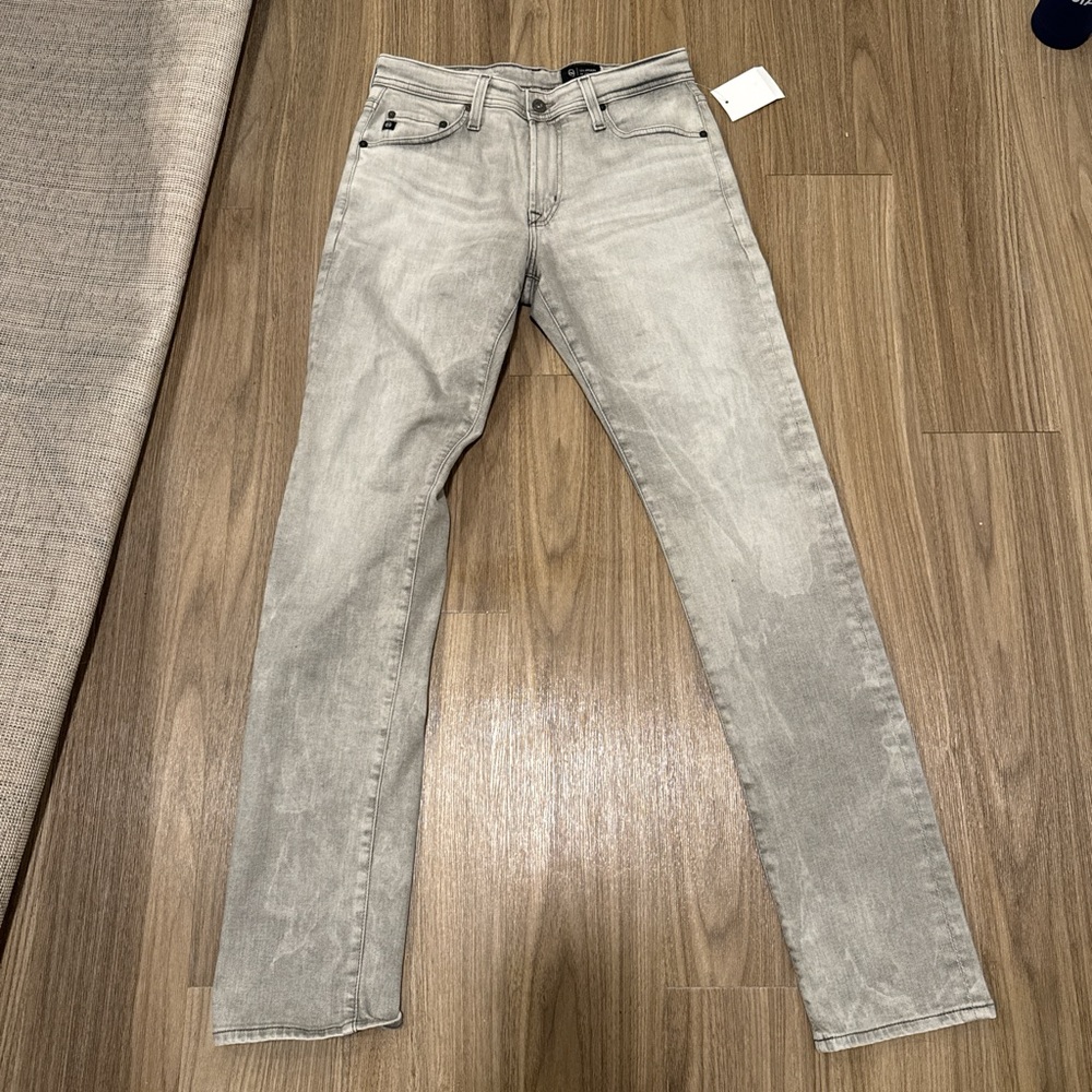AG Gray Skinny Jeans